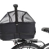 Trixie fietsmand bagage drager breed zwart