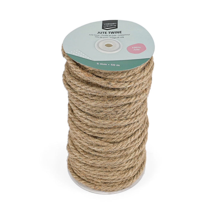 Vaessen creative • jute touw naturel 5mmx50m