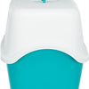 Trixie Kattenbak vico turquoise wit