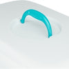 Trixie Kattenbak vico turquoise wit