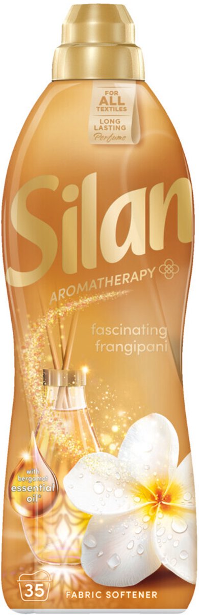 Silan wasverzachter - aroma therapy - facinating frangipani 770ml - 12x 35 wasbeurten - voordeelverpakking