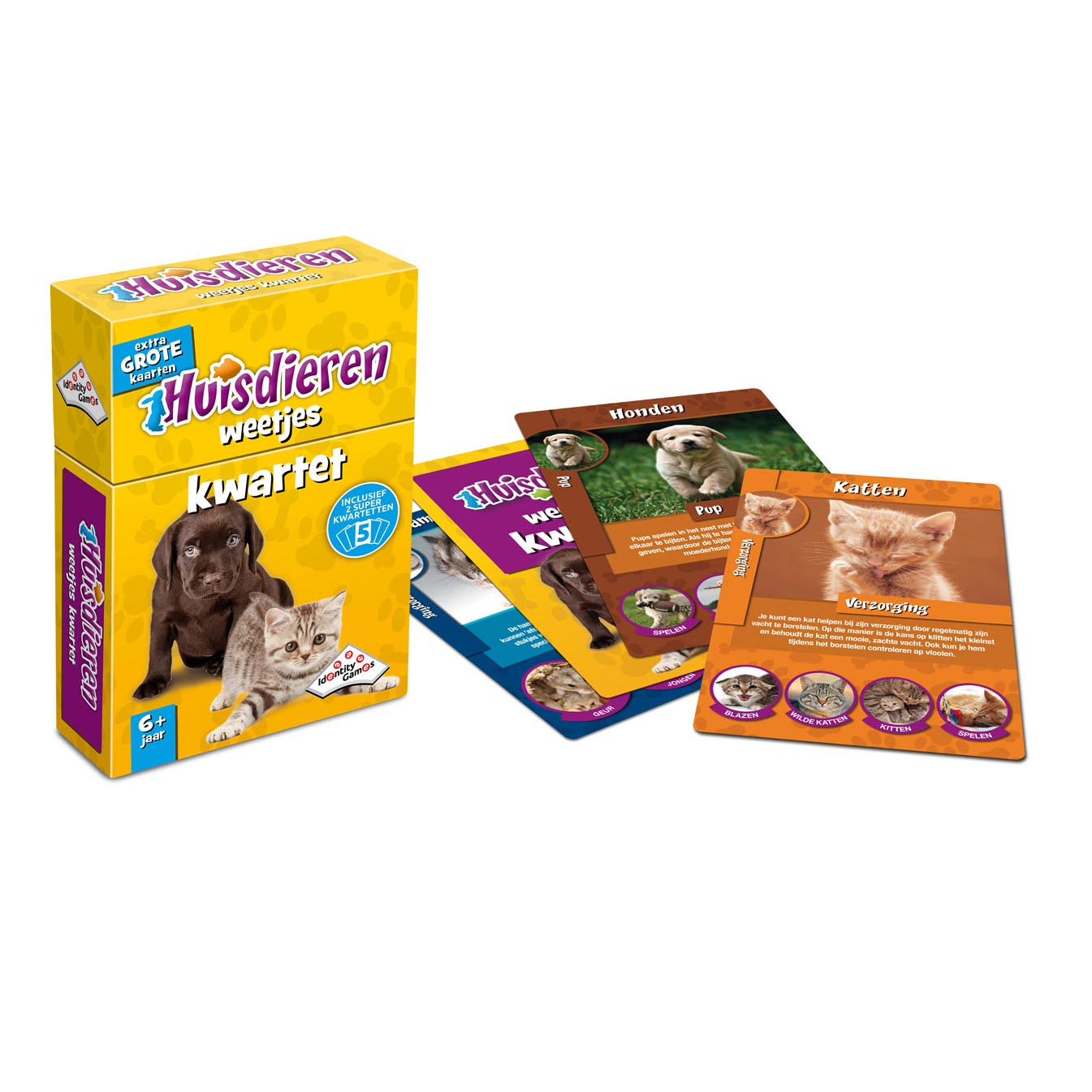 Identity games huisdieren weetjes kwartet