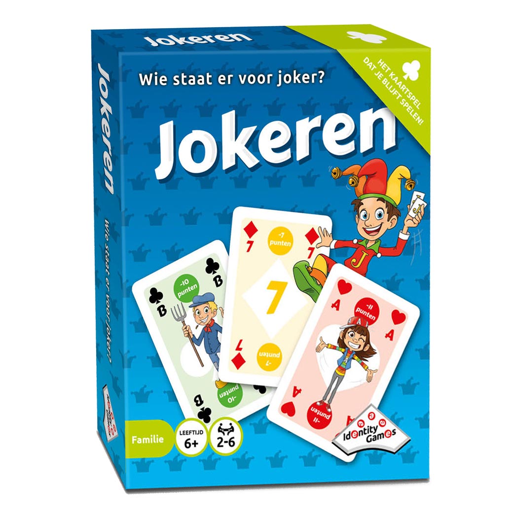 Identity games jokeren kaartspel