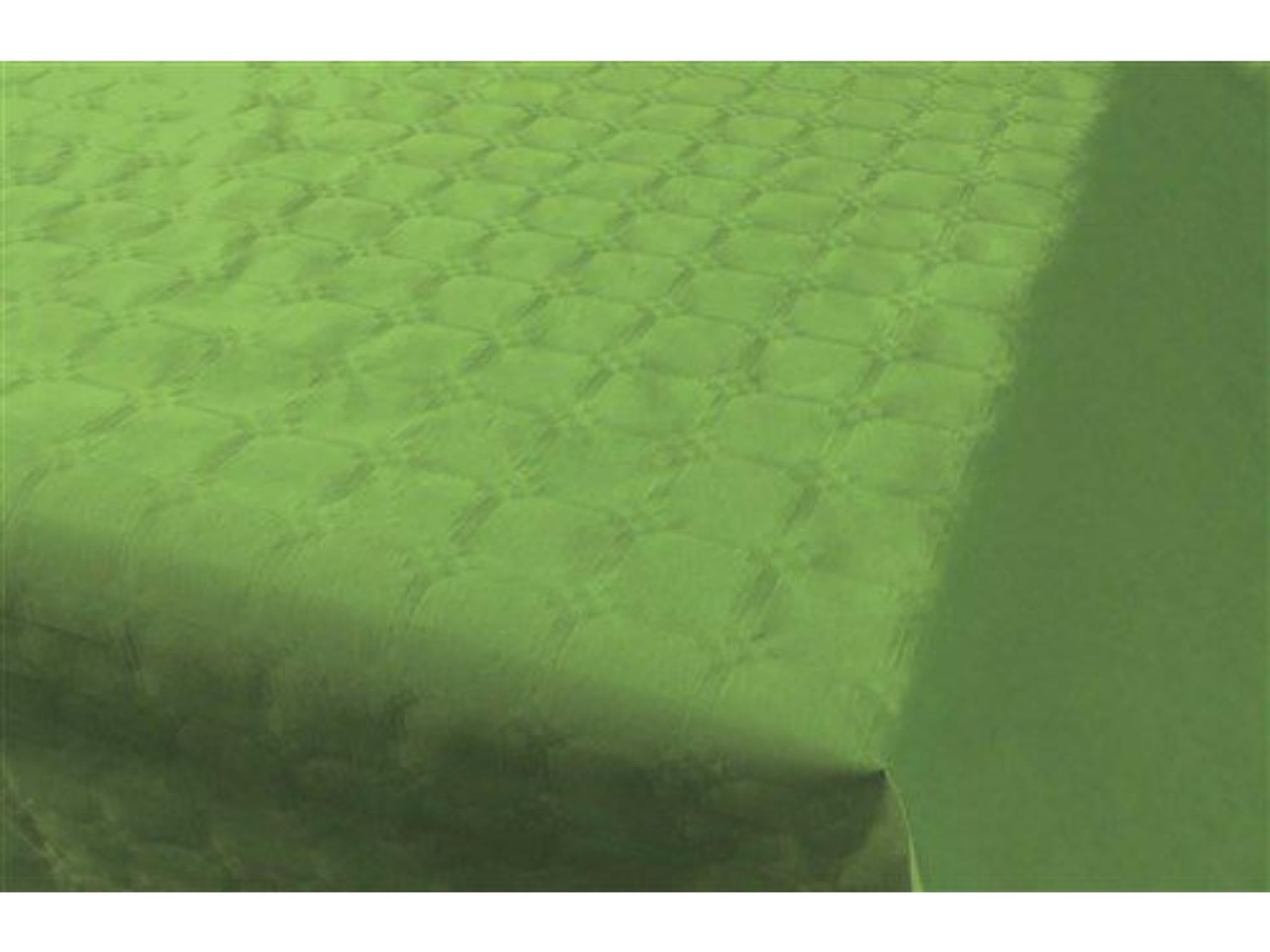 Haza damast tafelkleed papierrol 118cmx8m licht groen