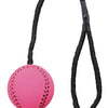 Trixie sportbal aan touw schuimrubber drijvend assorti