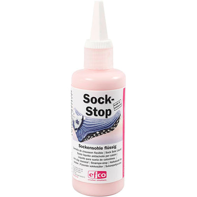 Creativ company sock-stop antislip, lichtrood, 100 ml 1 fles