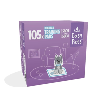 Easypets puppy training pads lavender