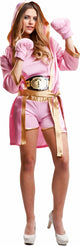Mom funcompany pink bokser kostuum dames - maat m l