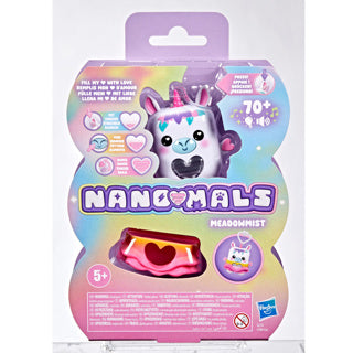 Hasbro nanomals white unicorn