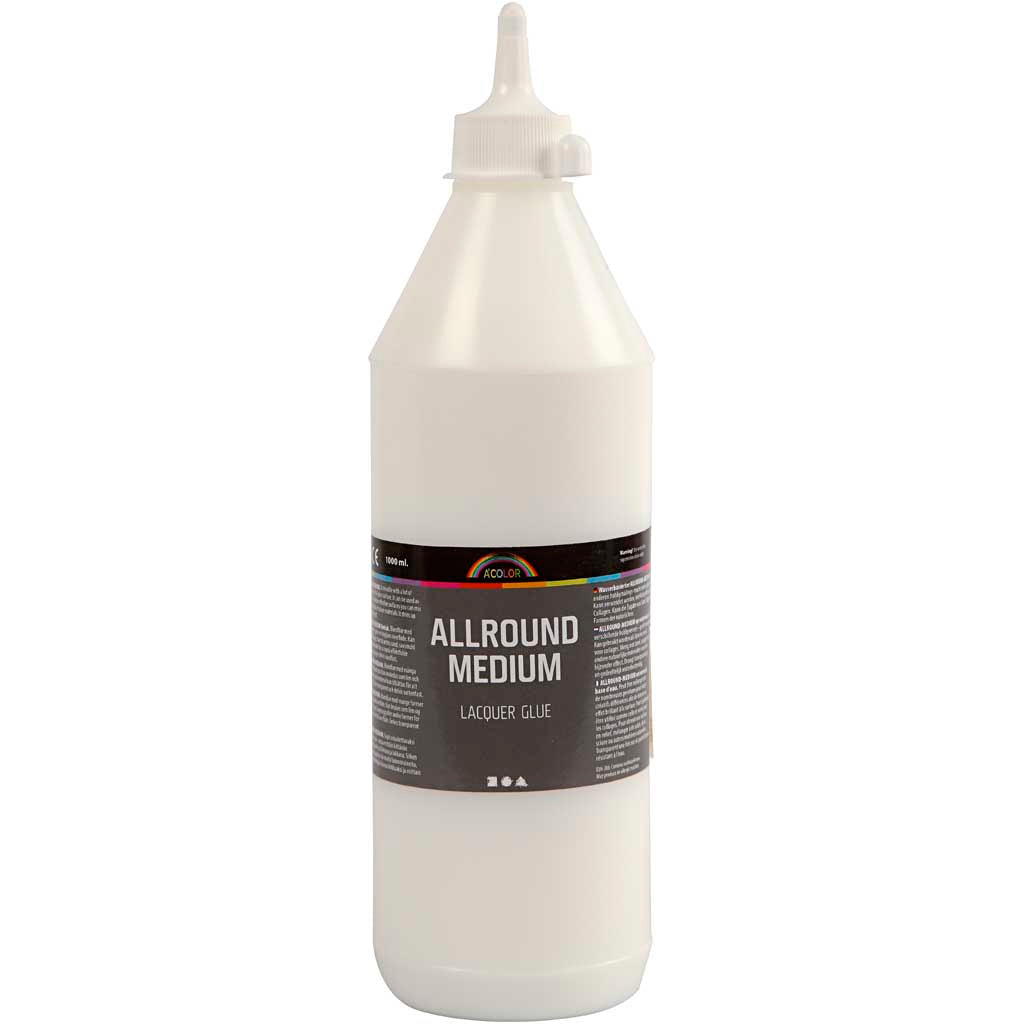 A-color allround medium lijmlak, 1000 ml 1 fles
