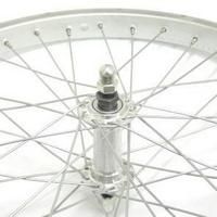 Voorwiel 20x1.75 aluminium velg