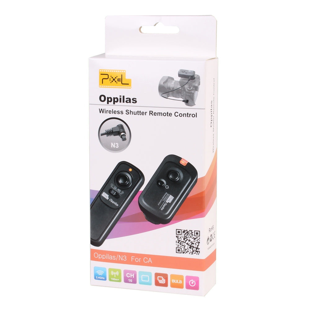 Pixel draadloze afstandsbediening rw-221 dc0 oppilas voor nikon