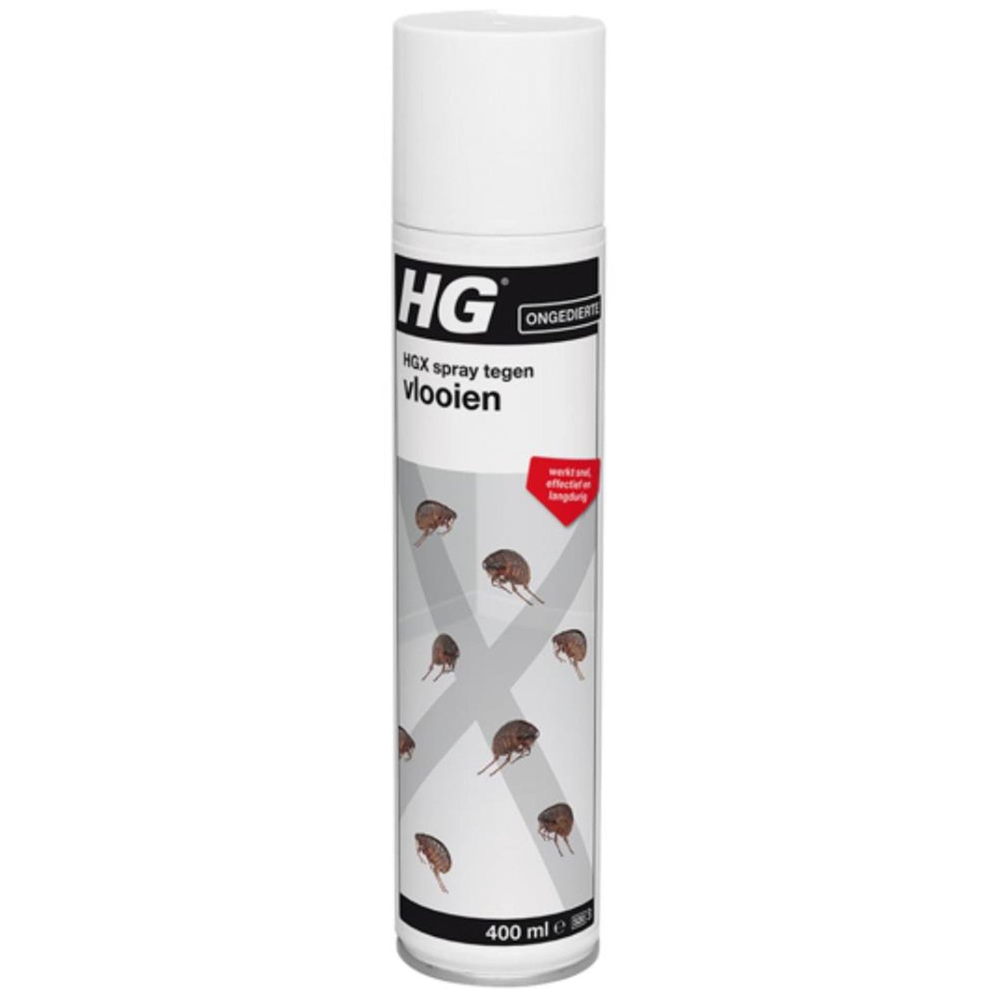 Hg x spray tegen vlooien 400ml