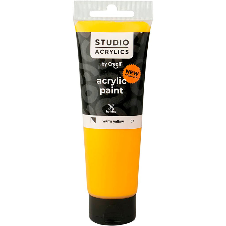 Https: www.cchobby.nl creall-studio-acrylverf-semi-dekkend-warm-yellow-07-120-ml-1-fles