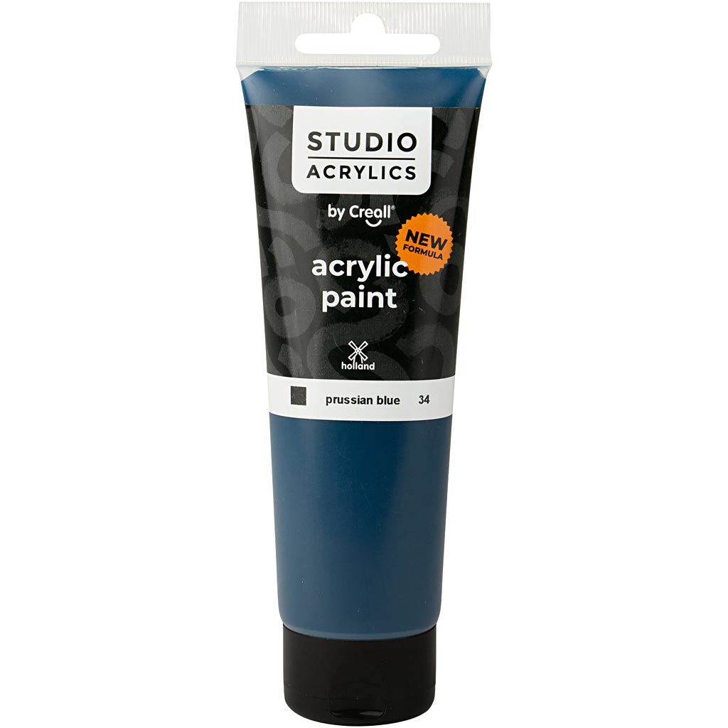 Https: www.cchobby.nl creall-studio-acrylverf-dekkend-prussian-blue-34-120-ml-1-fles