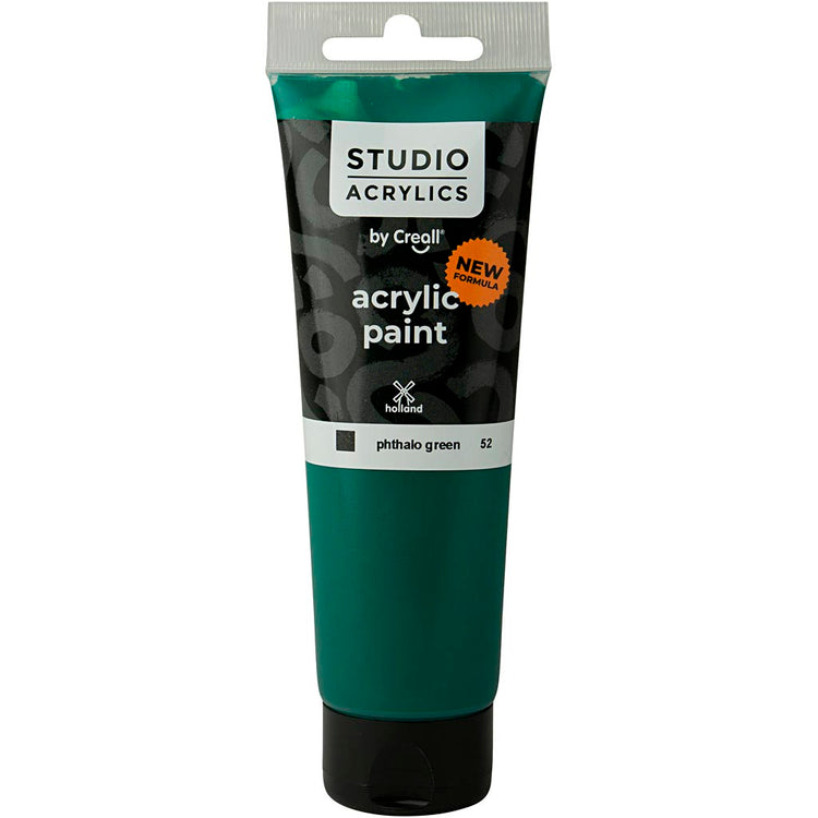 Https: www.cchobby.nl creall-studio-acrylverf-dekkend-phtalo-green-52-120-ml-1-fles