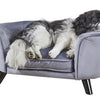 Enchanted pet Enchanted hondenmand sofa romy pewter grijs