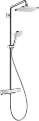 Hansgrohe croma e showerpipe 1jet met thermostaat chroom