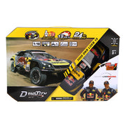 Dynatech radiografisch bestuurbare auto peugeot 1:16 2.4g 3008 dkr loeb 19 - afbeelding 1