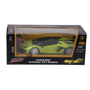 Kool speed radiografisch bestuurbare auto lamborghini 1:24 aventador svj roadster neon groen - afbeelding 1
