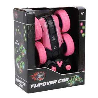 Rapid wheels radiografisch bestuurbare flipover auto roze