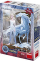 Dinotoys dino puzzel - glow in the dark disney frozen ii - 100 xl stukjes