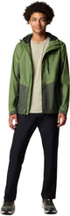 Columbia pouring adventure™ iii jacket men's jas - canteen, greenscape - maat s