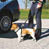 Trixie hondentuig auto inclusief gordel zwart - afbeelding 2