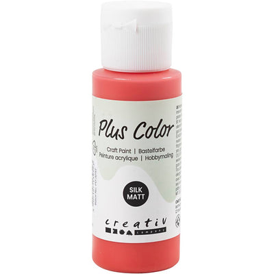 Plus Color Acrylverf Crimson Red, 60ml