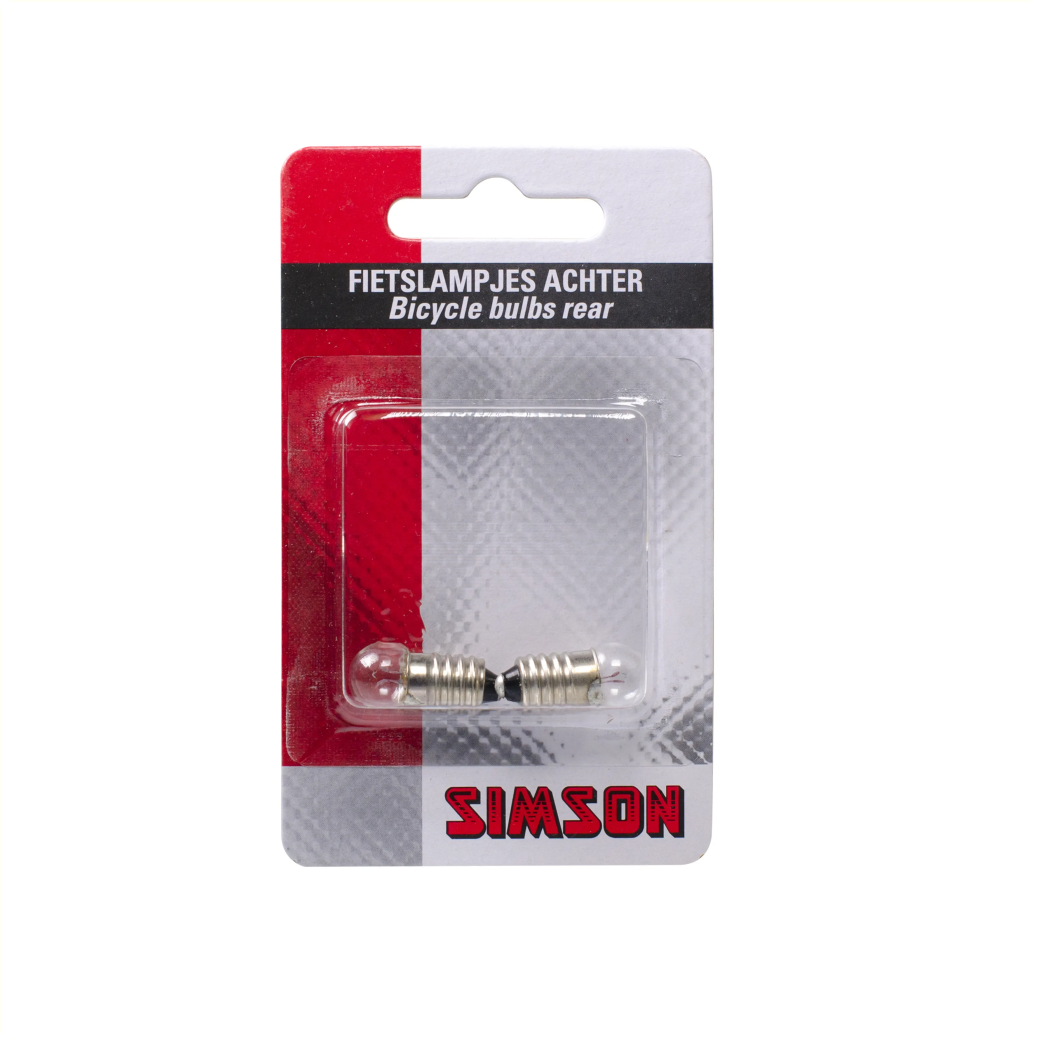 Simson fietslampjes achter