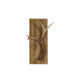 Naturel collections dijk natural collections wanddecoratie gewei polyresin op hout , doos a 2 stuks