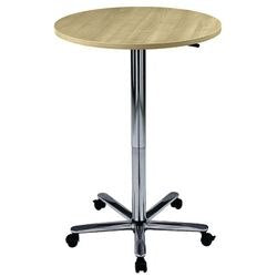 Bach statafel hammerer 70 75 x 72 - 114 cm esdoorn poot verchroomd