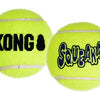 Kong Squeakair tennisbal geel met piep