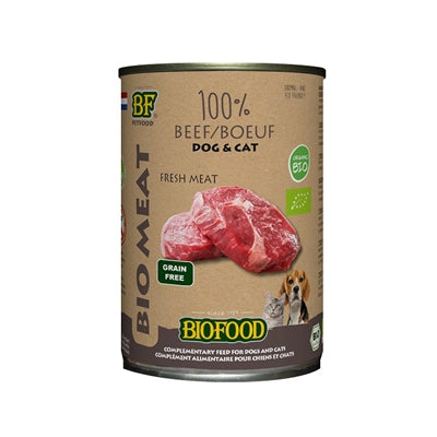 Biofood Organic hond rund menu blik