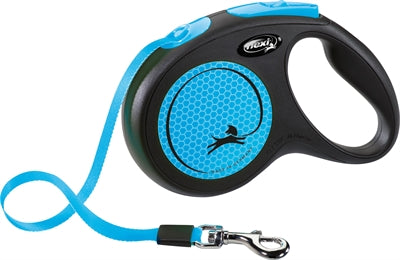 Flexi rollijn new classic neon tape zwart blauw
