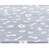 Trixie hondendeken kenny fleece bot pootjes blauw
