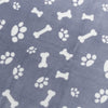 Trixie hondendeken kenny fleece bot pootjes blauw