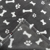 Trixie hondendeken kenny fleece bot pootjes grijs