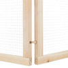 Trixie indoor ren 4 panelen hout