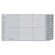 Alfabetische tabbladen leitz 1267 grijs pp (polypropeen)