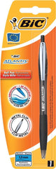 Bic balpen atlantis click zwart medium blister