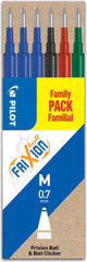 Pilot penvullingen - frixion ball en frixion click - 6 navullingen
