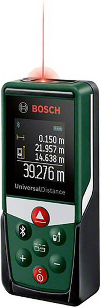 Bosch universaldistance 50c - laserafstandmeter - inclusief batterijen en opbergetui