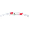 Trixie lichtgevende halsband usb flash light oplaadbaar tpu rood