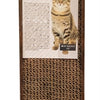 Croci krabplank homedecor wenge houtprint donkerbruin