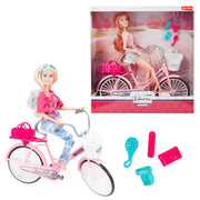 Toi-toys toi toys lauren tienerpop op fiets - afbeelding 1