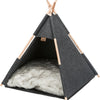 Trixie kattenmand tipi vilt antraciet