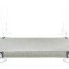 Trixie kattenmand hangmat raam velours grijs