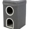Trixie krabpaal cat tower saul grijs