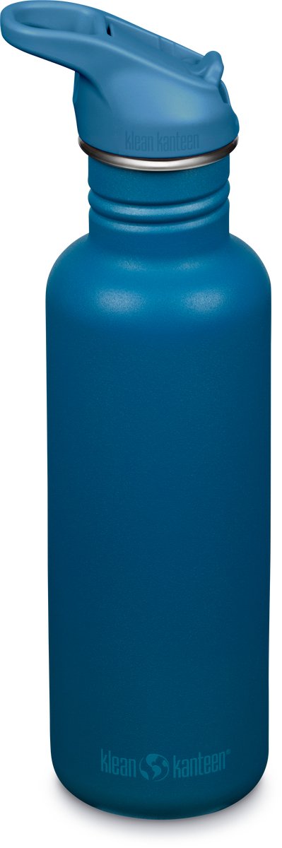Klean kanteen classic single wall 800ml - flip sport cap corsair